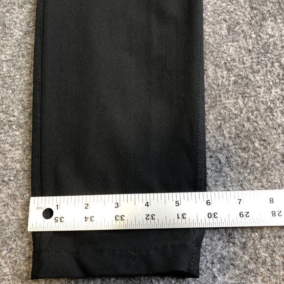 Lululemon City Sleek Slim Fit 5 Pocket Womens Size 2 Black Mid Rise Pants - Picture 9 of 13